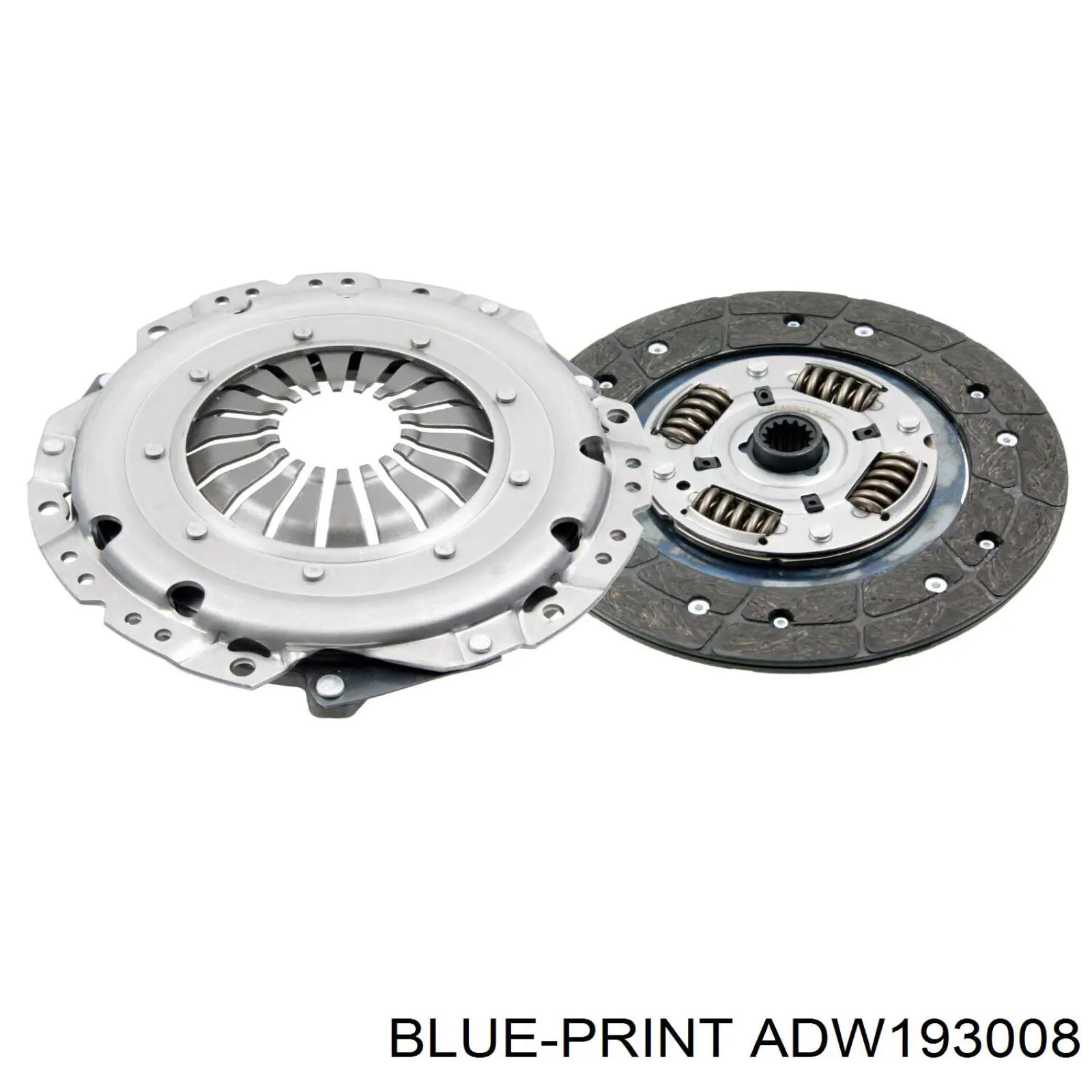 Комплект сцепления (3 части) Blue Print ADW193008 цена, от 72.65 USD