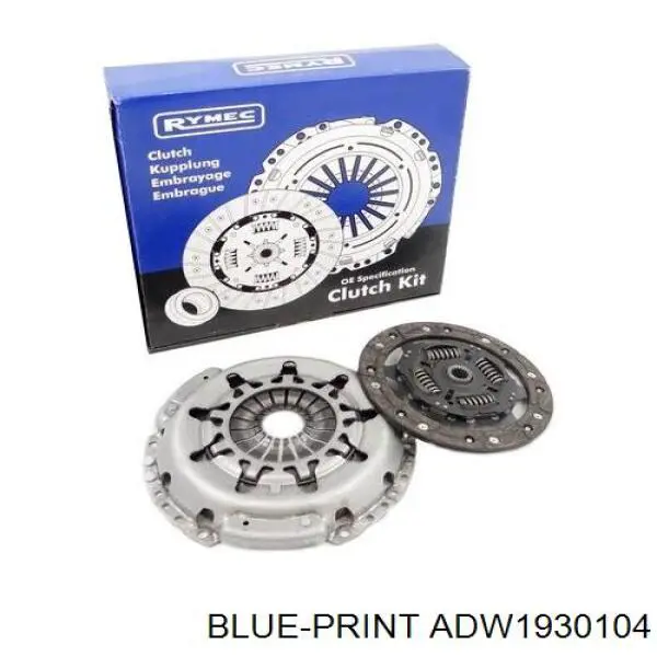 Комплект сцепления (3 части) Blue Print ADW1930104 цена, от 120.69 USD