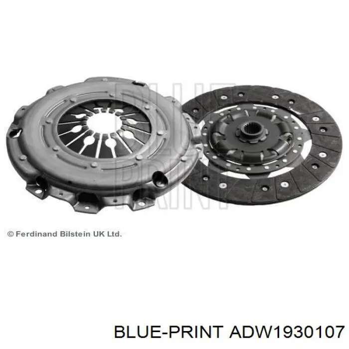 Kit de embrague (3 partes) ADW1930107 Blue Print