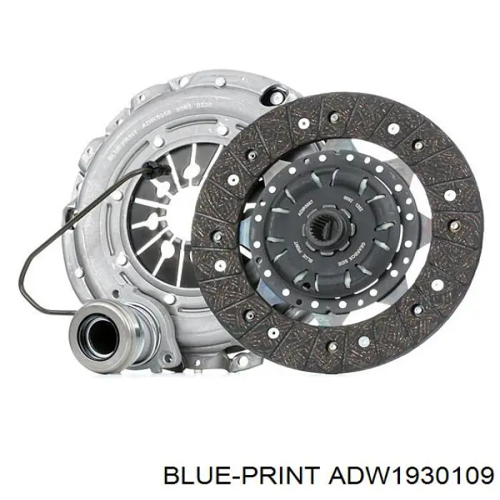 Комплект сцепления (3 части) Blue Print ADW1930109 цена, от 135.64 USD