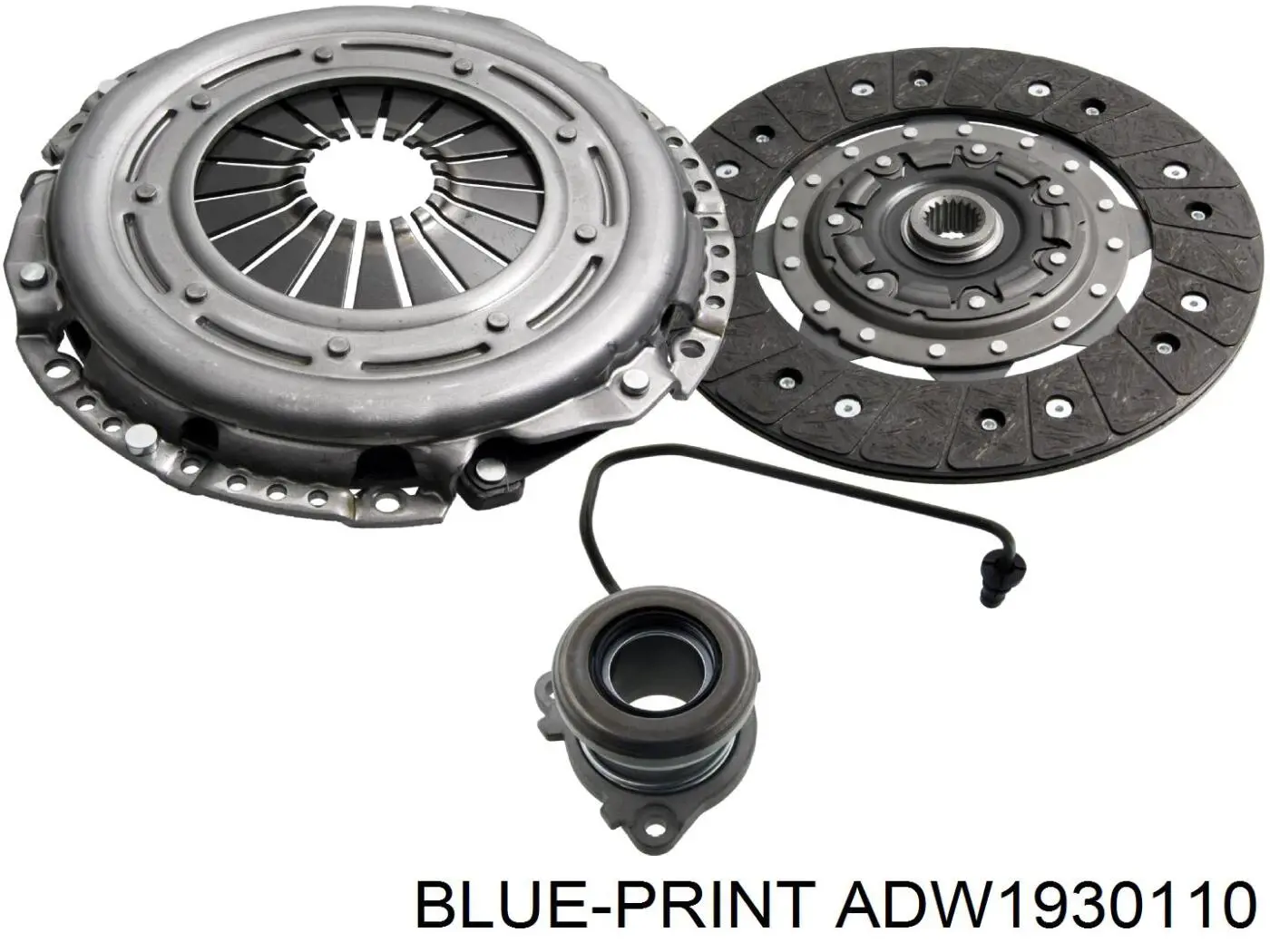 Купить ADW1930110 Blue Print Комплект сцепления (диск, корзина, подшипник)