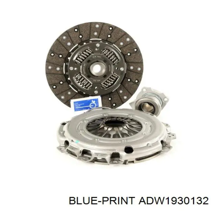 Комплект сцепления (3 части) Blue Print ADW1930132 цена, от 189.60 USD