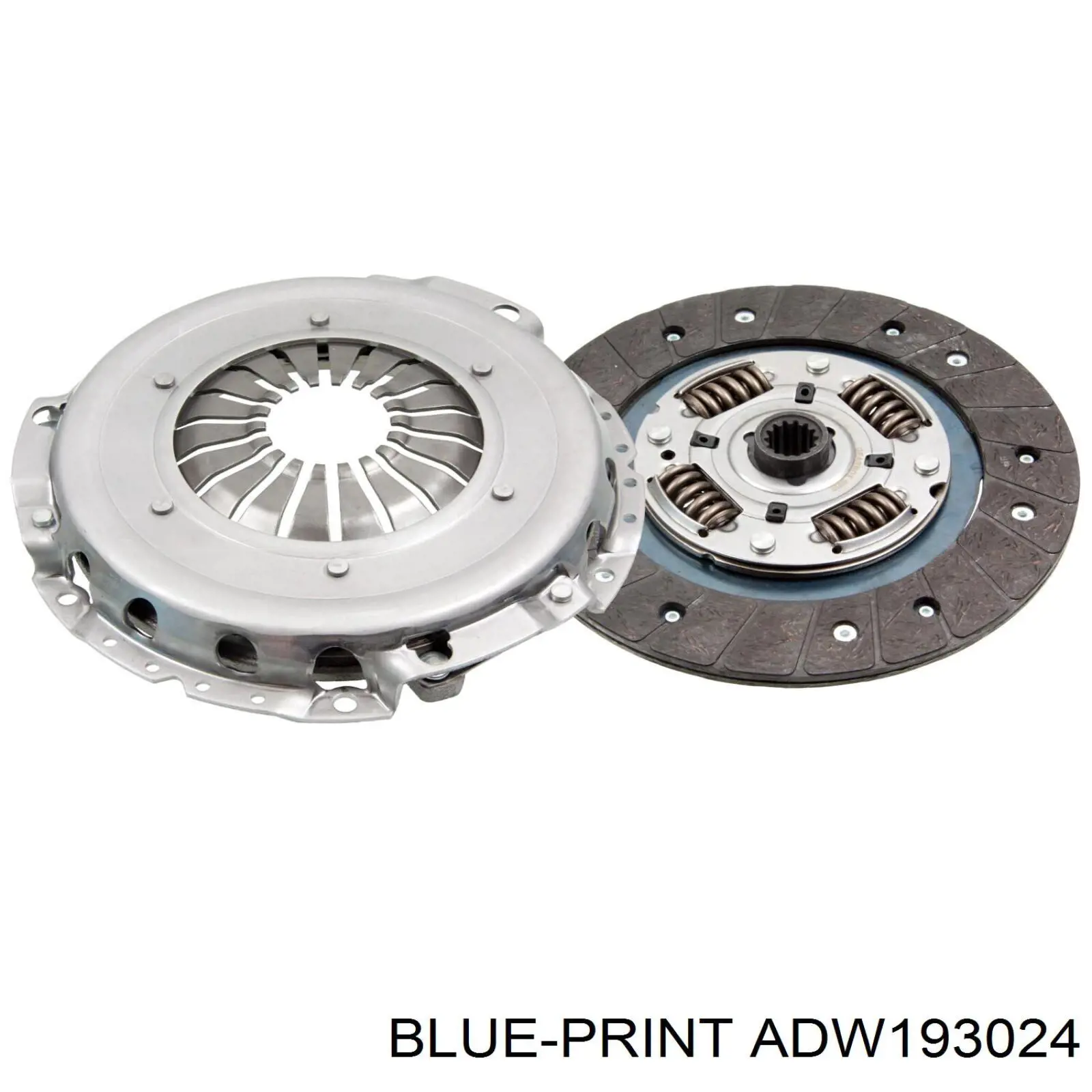 Купить ADW193024 Blue Print Комплект сцепления (диск, корзина, подшипник)