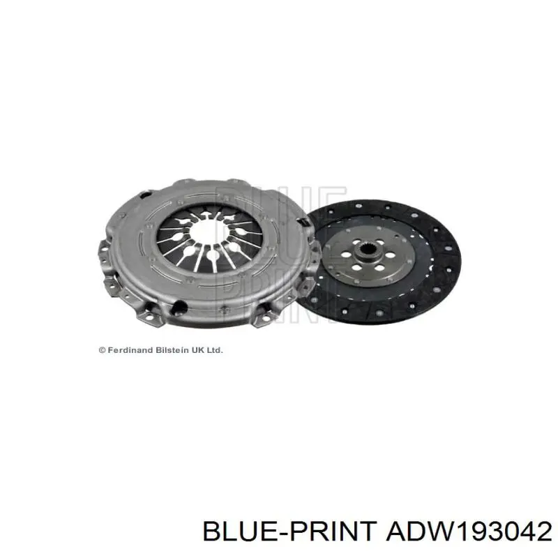 Купить ADW193042 Blue Print Комплект сцепления (диск, корзина, подшипник)