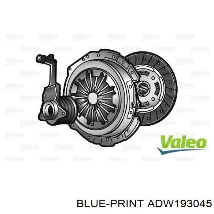 Комплект сцепления (3 части) Opel 1606159 цена, от 99.22 USD
