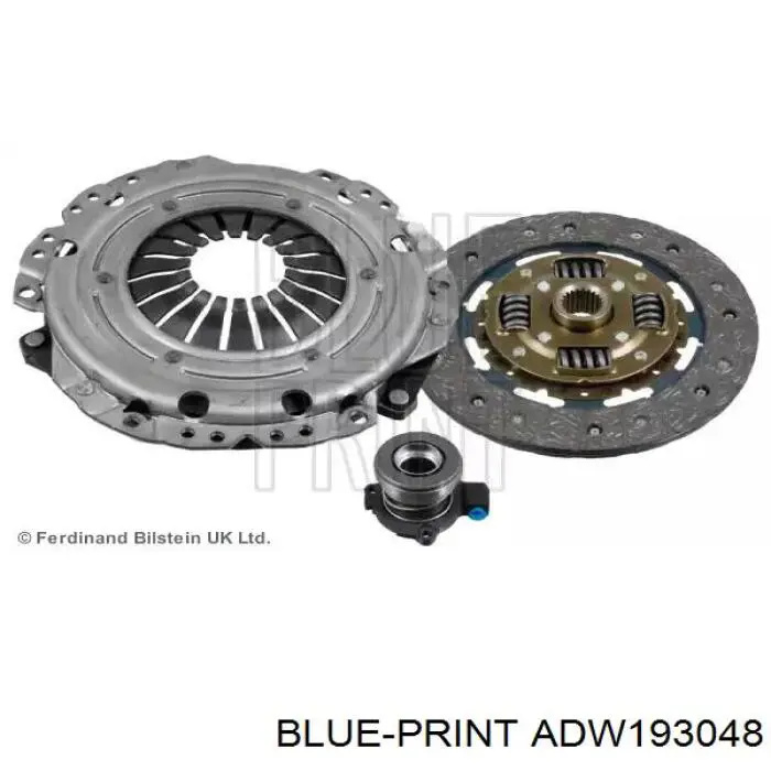 ADW193048 Blue Print kit de embraiagem (3 peças)