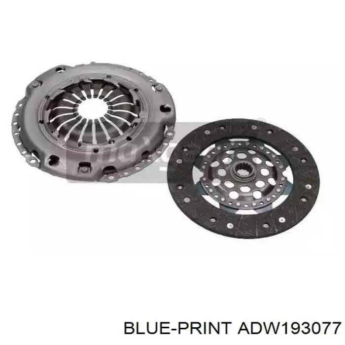 Купить ADW193077 Blue Print Комплект сцепления (диск, корзина, подшипник)