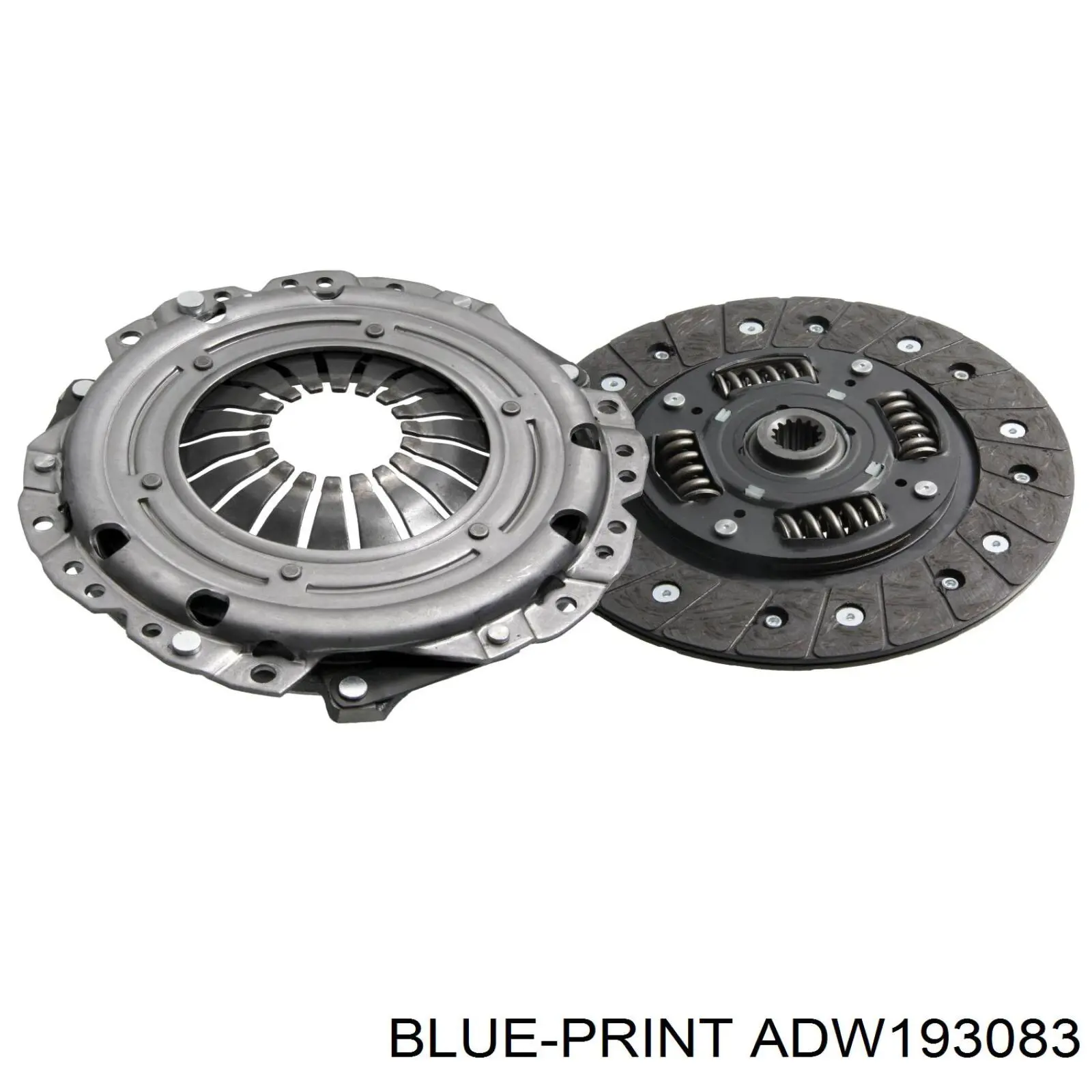 Купить ADW193083 Blue Print Комплект сцепления (диск, корзина, подшипник)