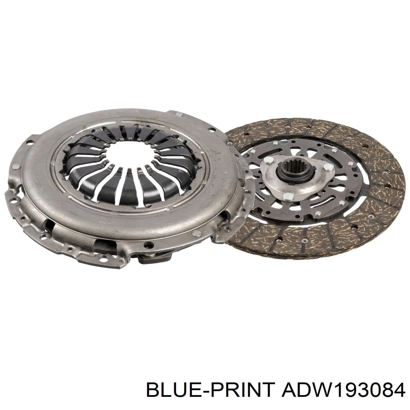 Купить ADW193084 Blue Print Комплект сцепления (диск, корзина, подшипник)