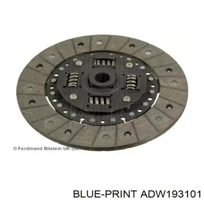 ADW193101 Blue Print диск сцепления