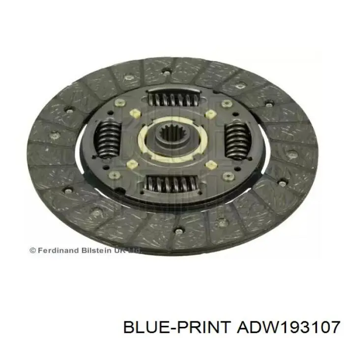 ADW193107 Blue Print диск сцепления