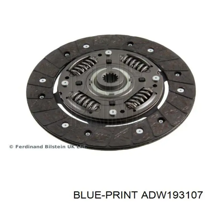 Disco de embrague ADW193107 Blue Print