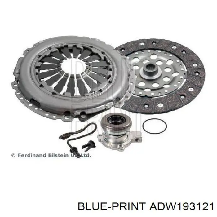Купить ADW193121 Blue Print Диск сцепления