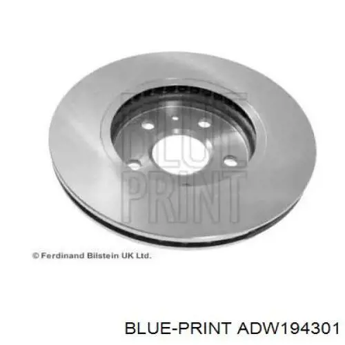 Передние тормозные диски ADW194301 Blue Print