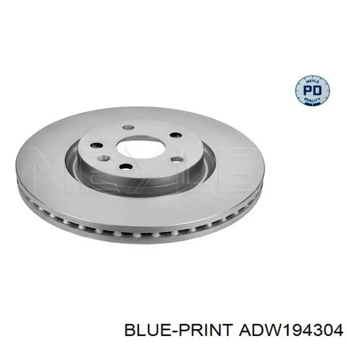 Передние тормозные диски 569274 Opel