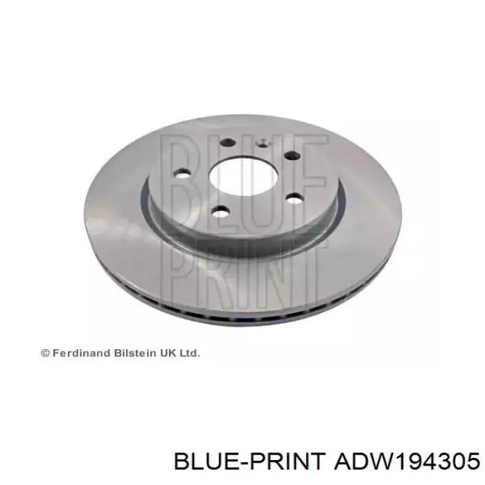 Тормозные диски ADW194305 Blue Print