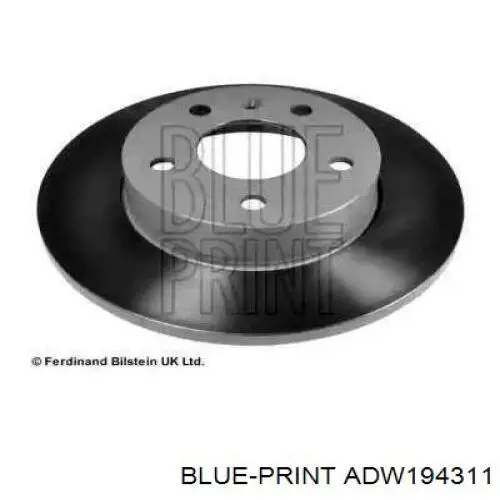 Тормозные диски ADW194311 Blue Print