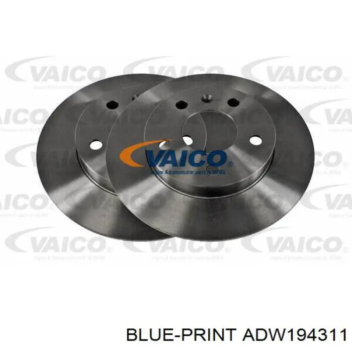 Купить ADW194311 Blue Print Диск тормозной задний