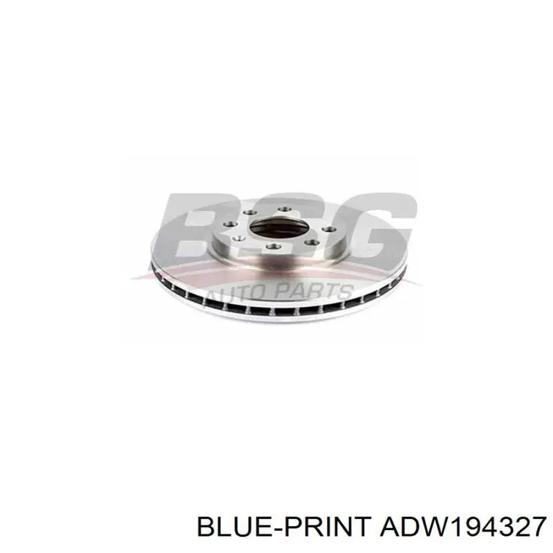 Тормоз дисковый передний Blue Print ADW194327 цена, от 30.85 USD