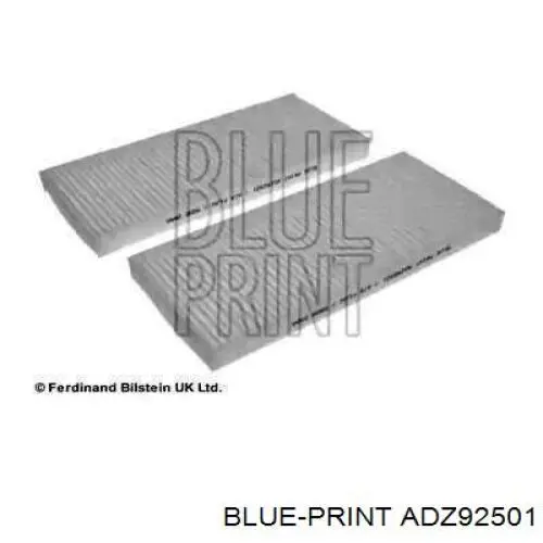 Filtro de habitáculo ADZ92501 Blue Print