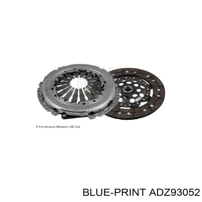 Kit de embrague (3 partes) ADZ93052 Blue Print
