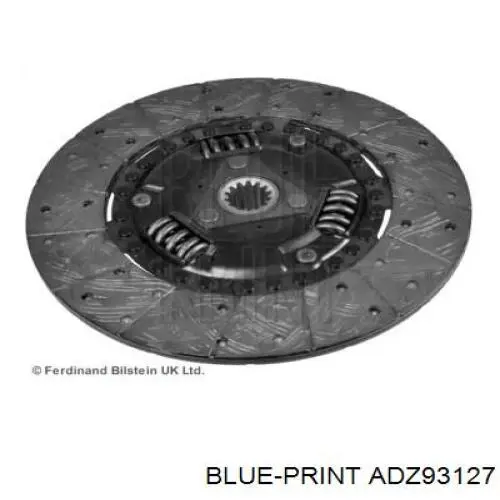 Диск сцепления ADZ93127 Blue Print