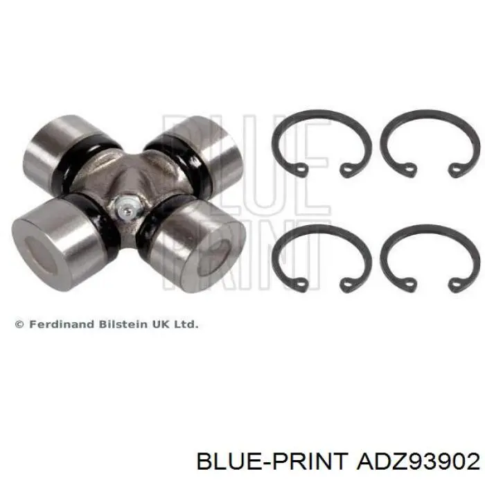 Cruceta de árbol de cardán trasero ADZ93902 Blue Print