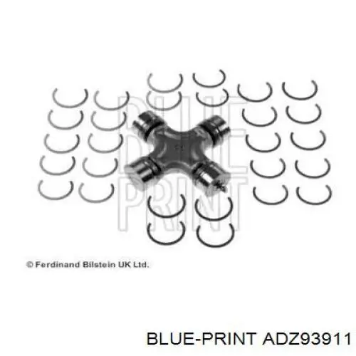 ADZ93911 Blue Print крестовина карданного вала переднего
