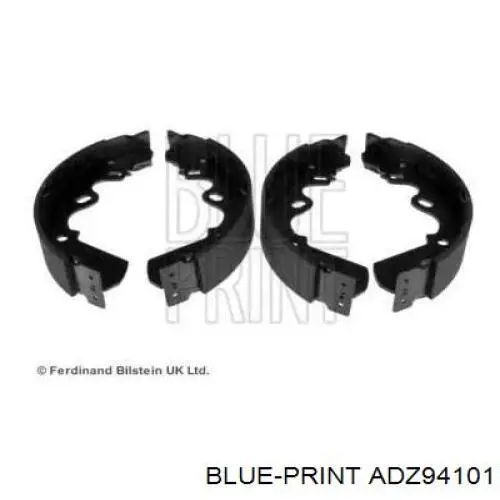 Задние барабанные колодки ADZ94101 Blue Print