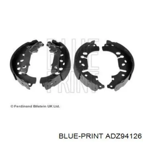 ADZ94126 Blue Print Барабанные тормозные колодки