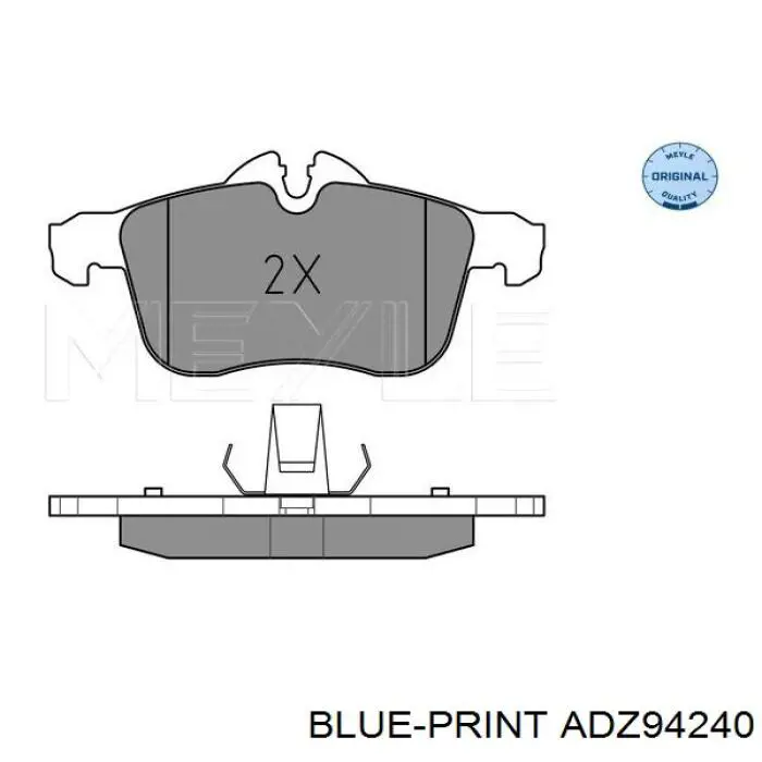 Колодки Blue Print ADZ94240 цена, от 24.48 USD