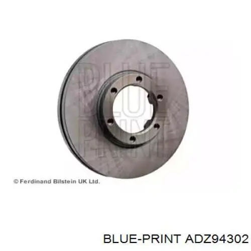 Freno de disco delantero ADZ94302 Blue Print