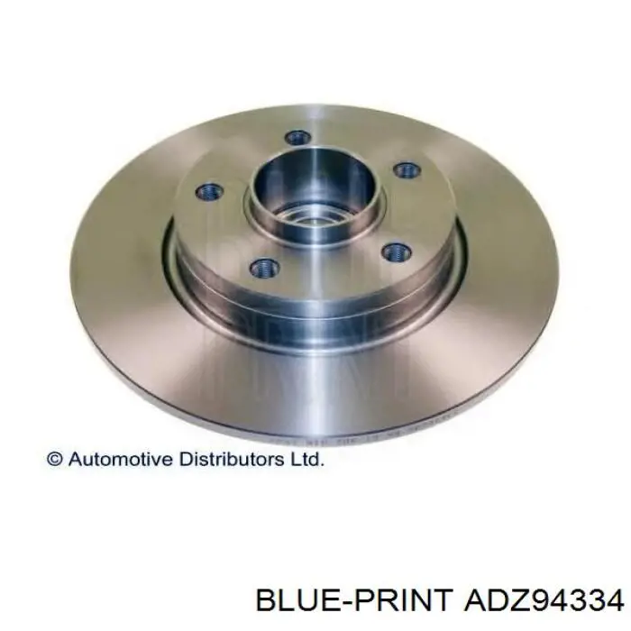 Купить ADZ94334 Blue Print Диск тормозной задний