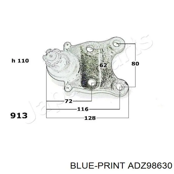 Купить 9200434 AYD Нижняя шаровая опора