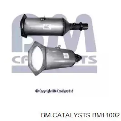 BM11002 BM Catalysts сажевый фильтр системы отработавших газов
