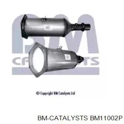 Сажевый фильтр системы отработавших газов BM11002P BM Catalysts