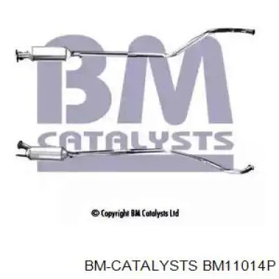 BM11014P BM Catalysts Сажевый фильтр DPF