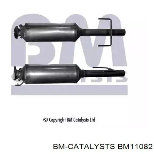 BM11082 BM Catalysts сажевый фильтр системы отработавших газов