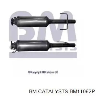 BM11082P BM Catalysts filtro de partículas do sistema dos gases de escape