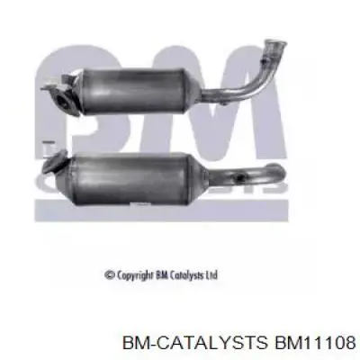 Сажевый фильтр системы отработавших газов BM11108 BM Catalysts