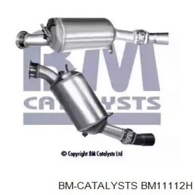 BM11112H BM Catalysts сажевый фильтр системы отработавших газов