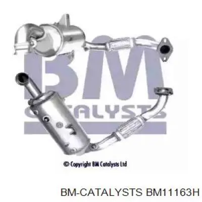 Сажевый фильтр системы отработавших газов BM Catalysts BM11163H