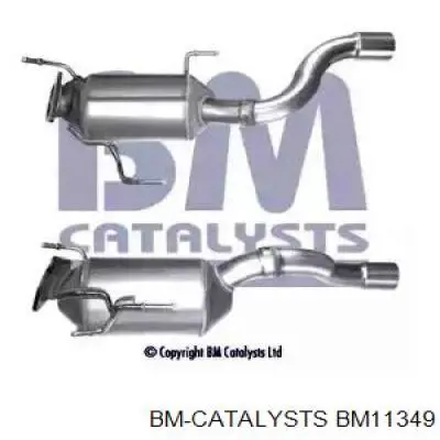 BM11349 BM Catalysts Сажевый фильтр DPF