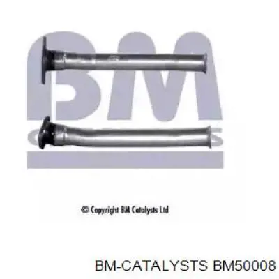 Глушитель, центральная часть BM50008 BM Catalysts