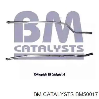 Центральная часть глушителя BM50017 BM Catalysts