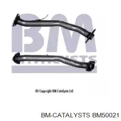 BM50021 BM Catalysts tubo de admissão dianteiro (calças do silenciador)