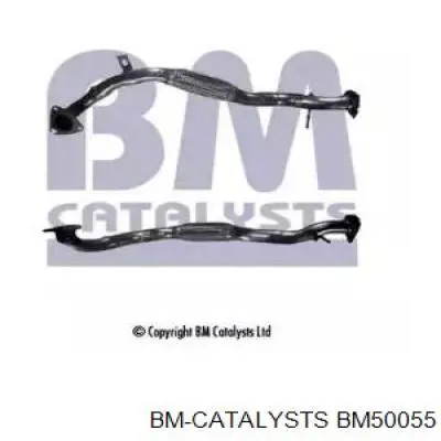 Центральная часть глушителя BM50055 BM Catalysts