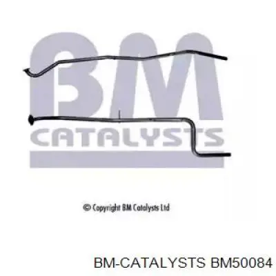 Глушитель, передняя часть BM50084 BM Catalysts