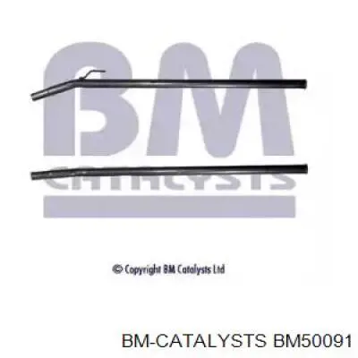 Глушитель, центральная часть BM50091 BM Catalysts