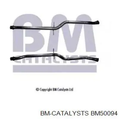 Глушитель, центральная часть BM50094 BM Catalysts